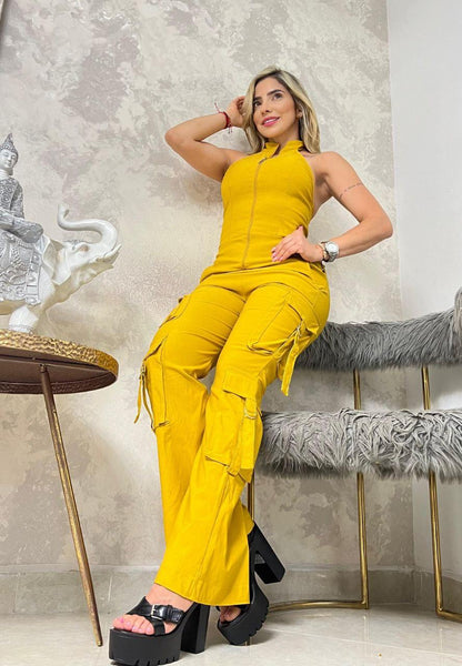 Noir Vanguard – Utility Jumpsuit