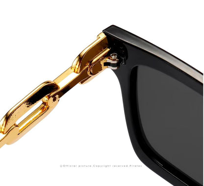 Gafas de Lujo Rimless Doradas – Noir Jaguar Elite