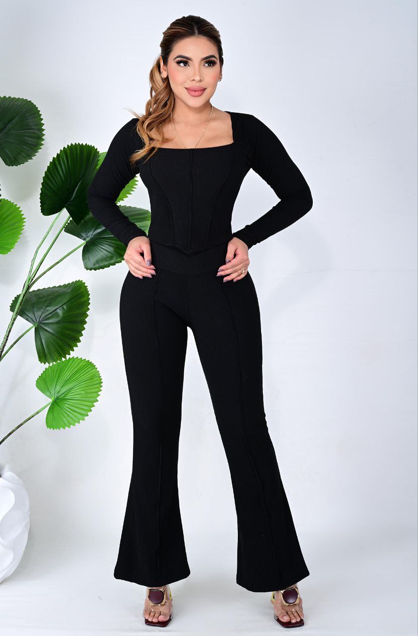Noir Seraphine – Sculpt Jumpsuit