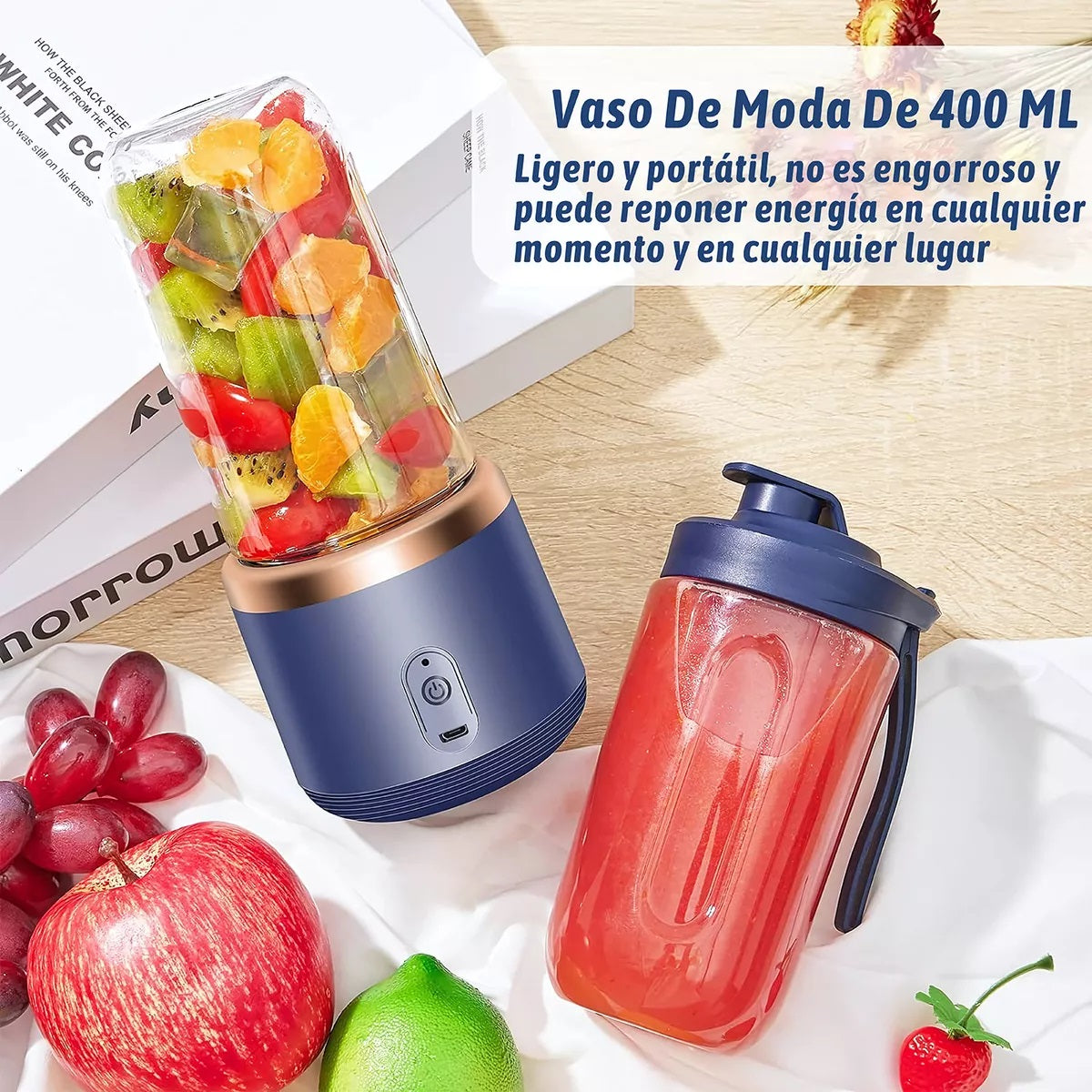 Licuadora Portátil MixYa – 6 Cuchillas
